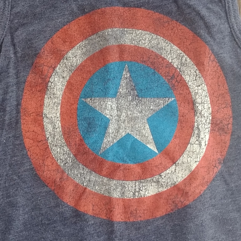 Captain America Toddler Tank Top